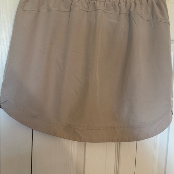 Beige Drawstring Skirt - Picture 5 of 6